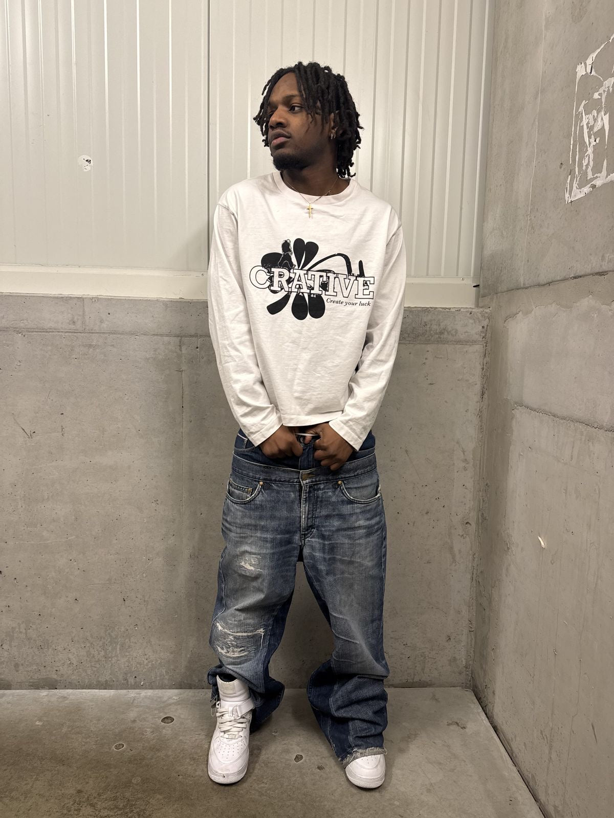 Crative Longsleeve - White